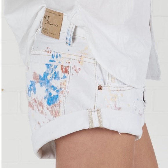 ONE TEASPOON CUTOFF SHORTS COCO CASH BANDITS 30 - Picture 3 of 10